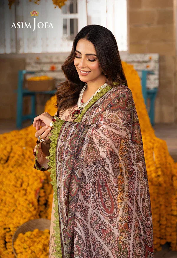 Asim Jofa | Aira Summer Prints | AJAR-31 - Aqsa Fabrics