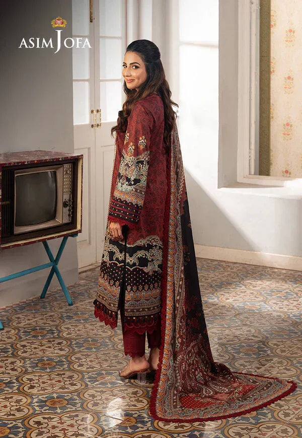 Asim Jofa | Aira Summer Prints | AJAR-26 - Aqsa Fabrics