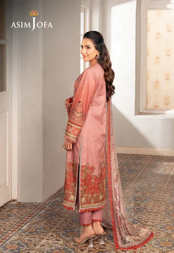 Asim Jofa | Aira Summer Prints | AJAR 08 - Aqsa Fabrics