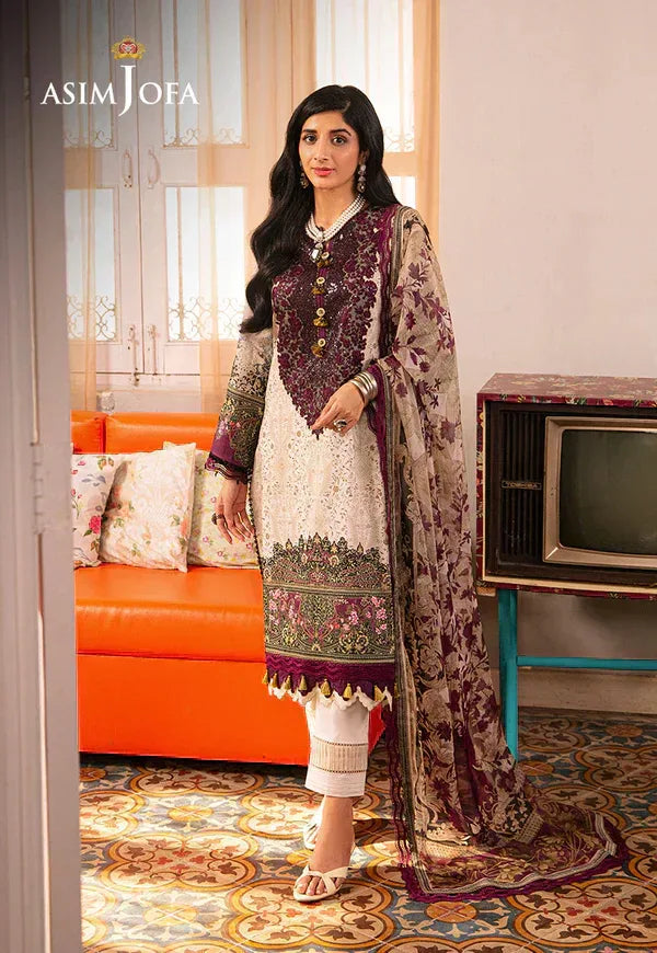 Asim Jofa | Aira Summer Prints | AJAR 21 - Aqsa Fabrics