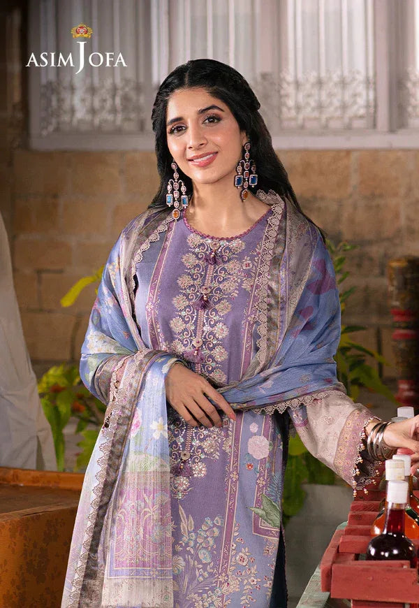 Asim Jofa | Aira Summer Prints | AJAR 05 - Aqsa Fabrics