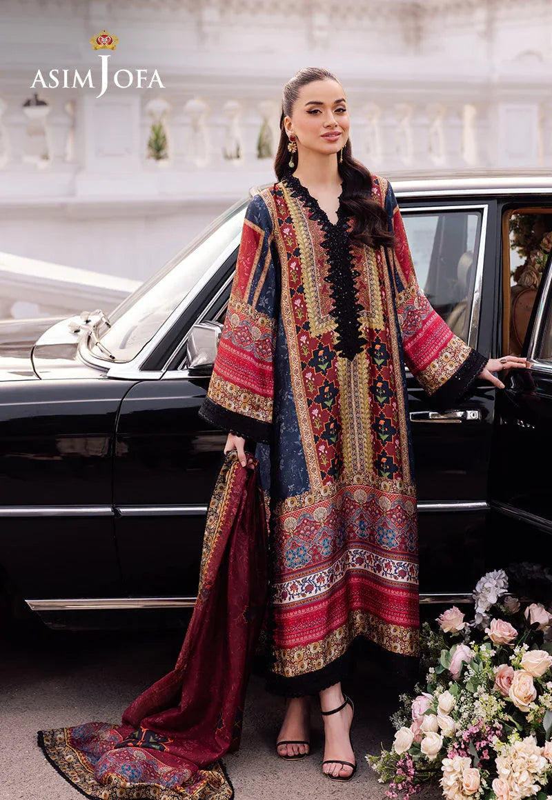 Asim Jofa | Charmuse Silk | AJRS-05 - Aqsa Fabrics