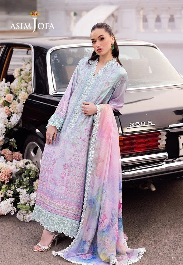 Asim Jofa | Charmuse Silk | AJRS-07 - Aqsa Fabrics