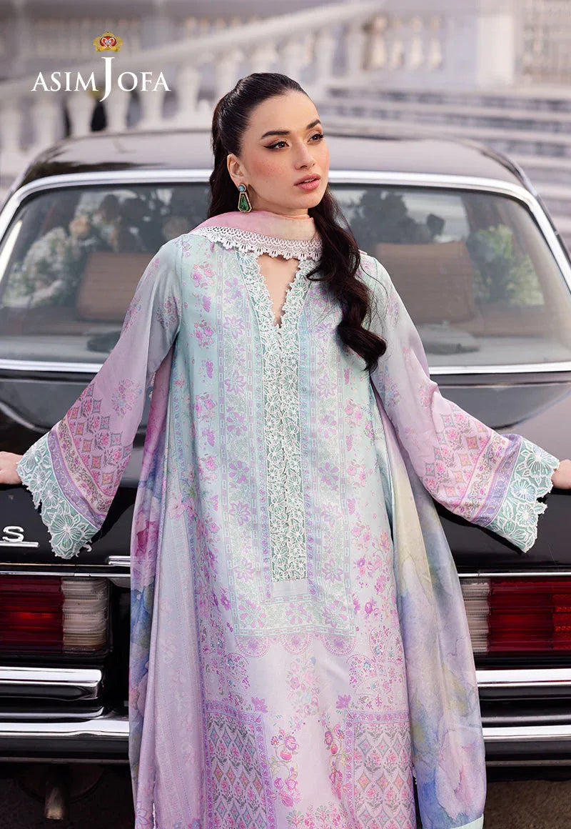 Asim Jofa | Charmuse Silk | AJRS-07 - Aqsa Fabrics