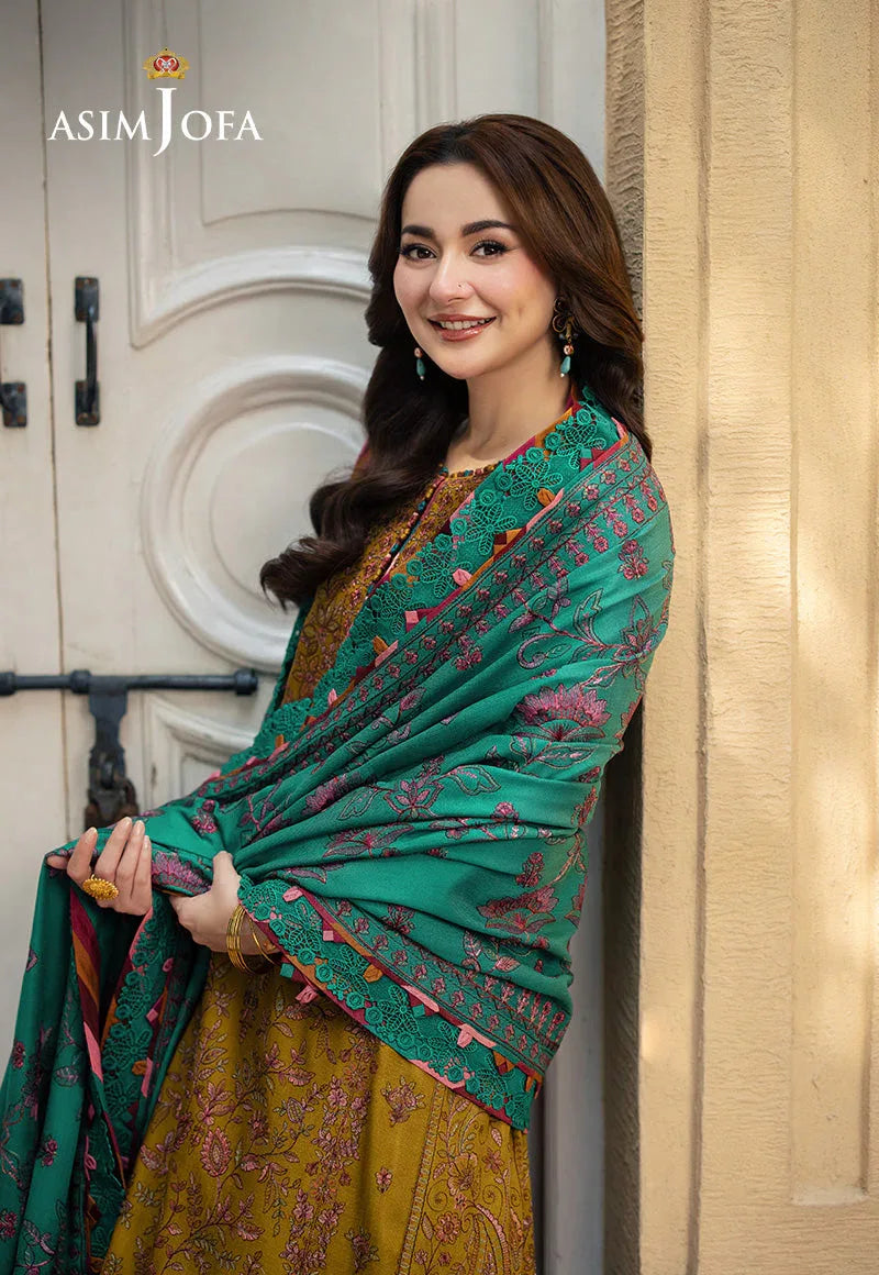 Asim Jofa | Pashmina Shawl 24 | AJKI-04 - Aqsa Fabrics