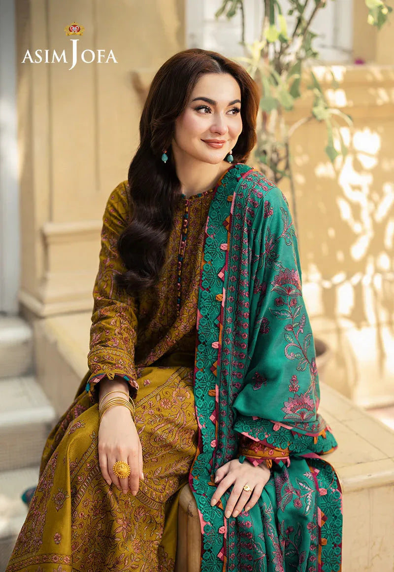 Asim Jofa | Pashmina Shawl 24 | AJKI-04 - Aqsa Fabrics