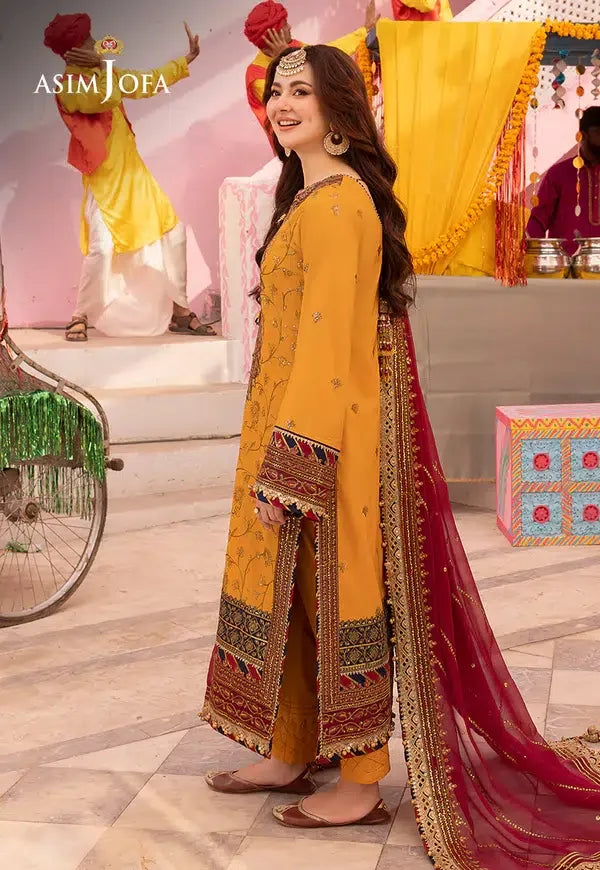 Asim Jofa | Dastaan Collection 24 | AJDA-25 - Aqsa Fabrics