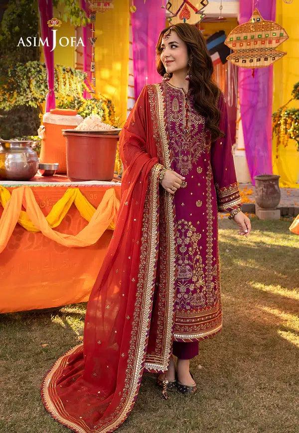 Asim Jofa | Dastaan Collection 24 | AJDA-27 - Aqsa Fabrics
