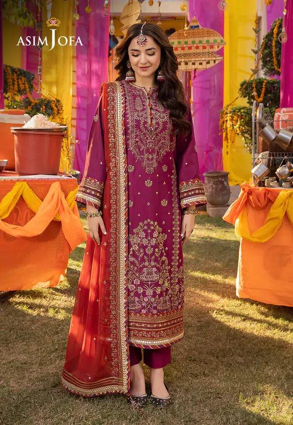 Asim Jofa | Dastaan Collection 24 | AJDA-27 - Aqsa Fabrics