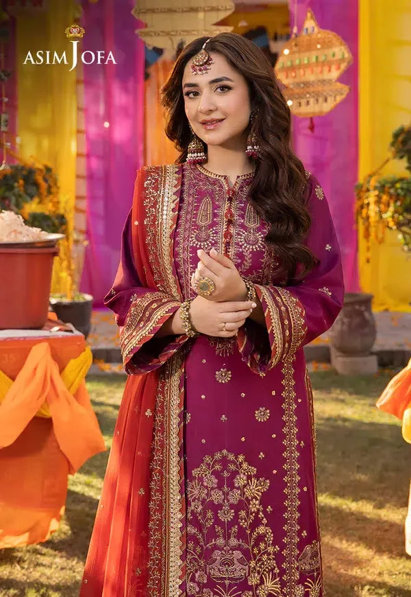 Asim Jofa | Dastaan Collection 24 | AJDA-27 - Aqsa Fabrics