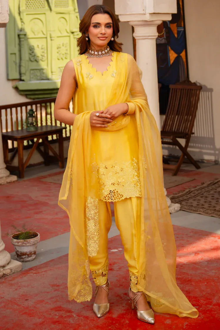 Muntaha | Aangan Eid Edit | Asmara - Aqsa Fabrics