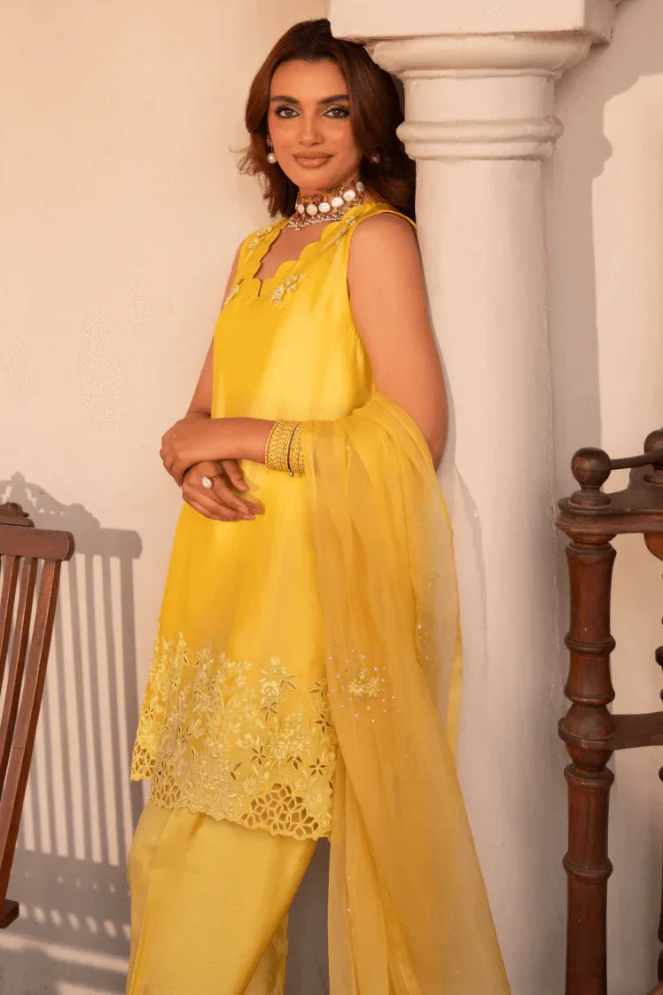 Muntaha | Aangan Eid Edit | Asmara - Aqsa Fabrics