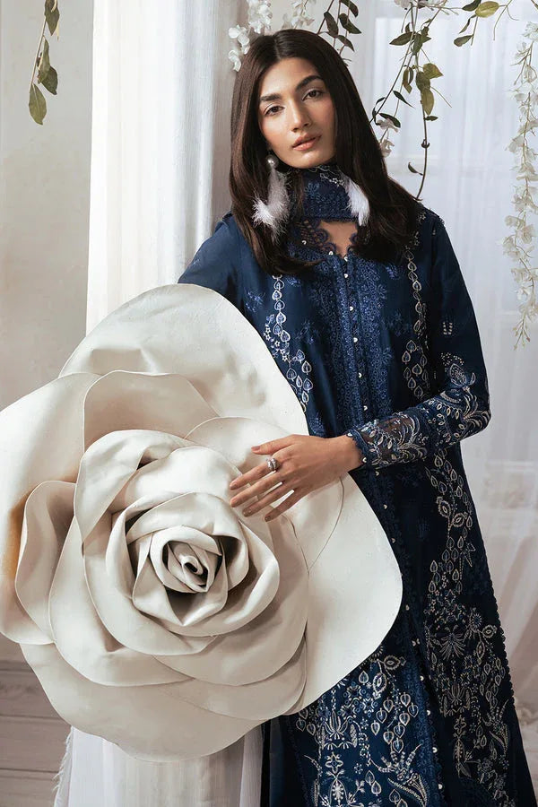 Ayzel | Eudora Luxury Lawn 24 | ESTELLE - Aqsa Fabrics