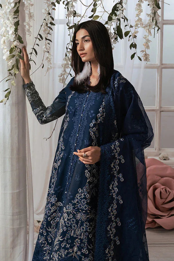 Ayzel | Eudora Luxury Lawn 24 | ESTELLE - Aqsa Fabrics