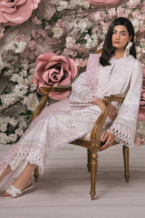 Ayzel | Eudora Luxury Lawn 24 | ELANIA - Aqsa Fabrics