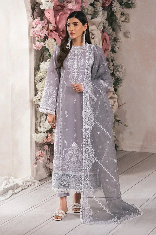 Ayzel | Eudora Luxury Lawn 24 | ARANA - Aqsa Fabrics