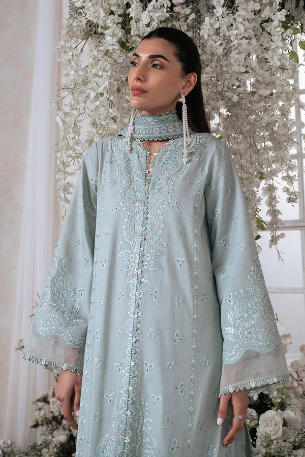 Ayzel | Eudora Luxury Lawn 24 | GULARA - Aqsa Fabrics