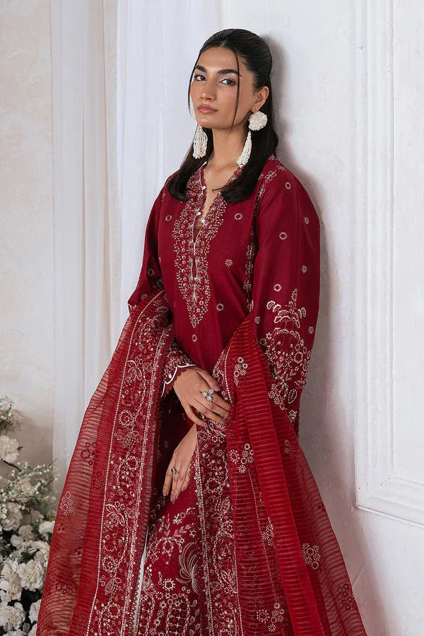 Ayzel | Eudora Luxury Lawn 24 | AKIRA - Aqsa Fabrics