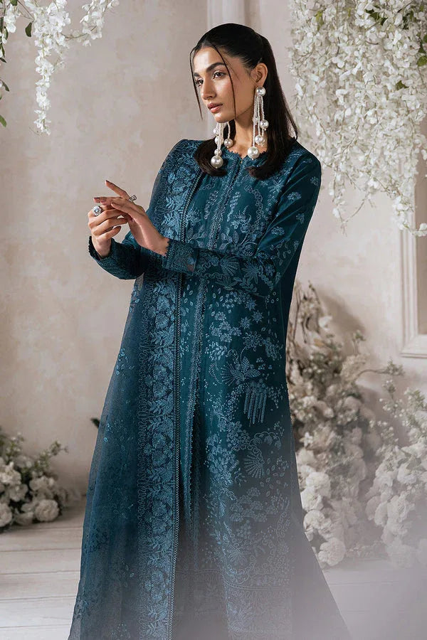Ayzel | Eudora Luxury Lawn 24 | DENIZ - Aqsa Fabrics