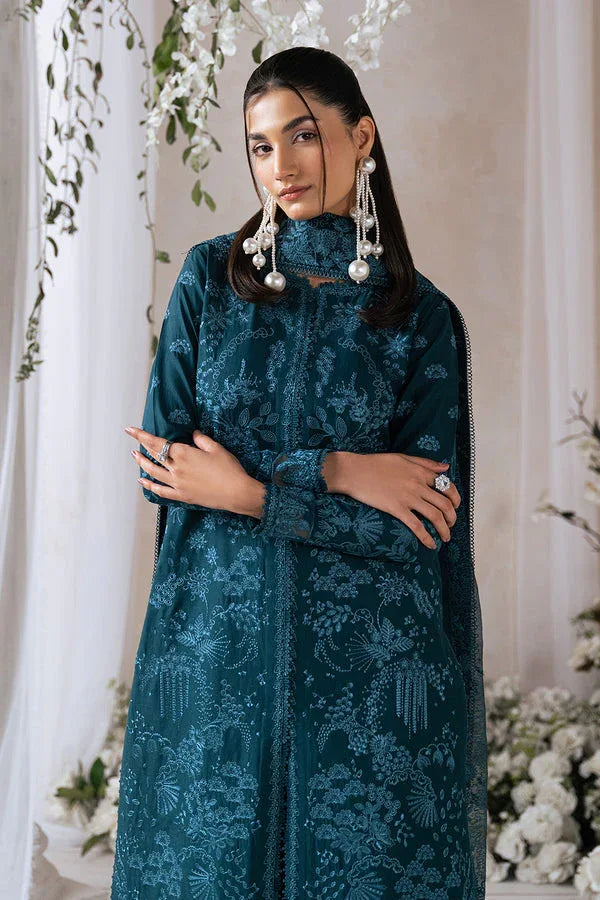 Ayzel | Eudora Luxury Lawn 24 | DENIZ - Aqsa Fabrics
