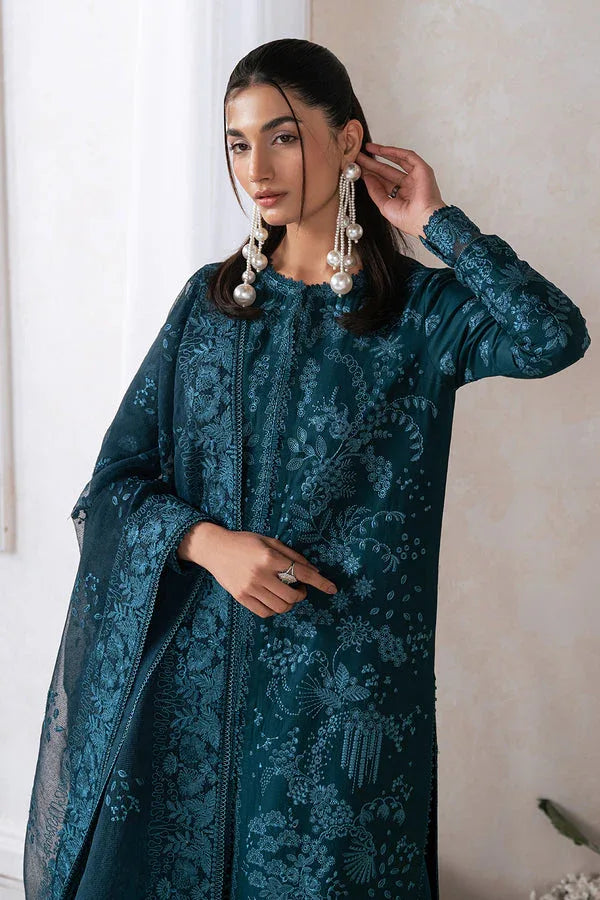 Ayzel | Eudora Luxury Lawn 24 | DENIZ - Aqsa Fabrics
