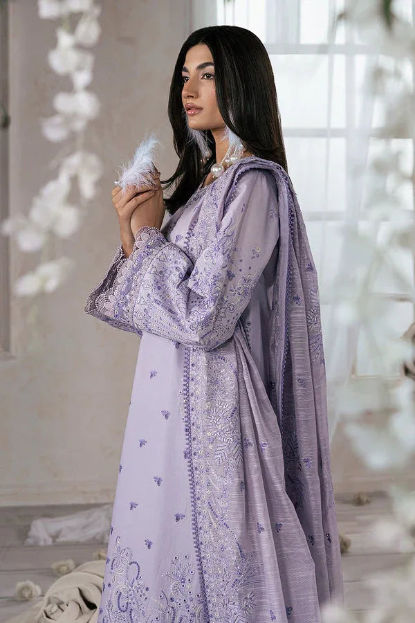 Ayzel | Eudora Luxury Lawn 24 | BONITA - Aqsa Fabrics