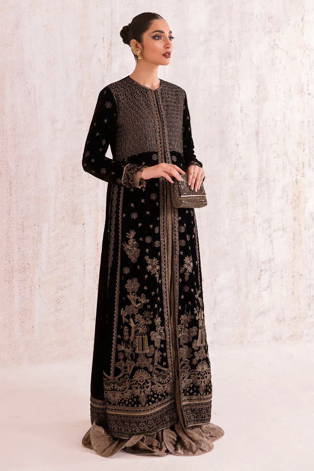 Jazmin | Velvet Edit 24 |  Velvet Formal VF-2001 - Aqsa Fabrics