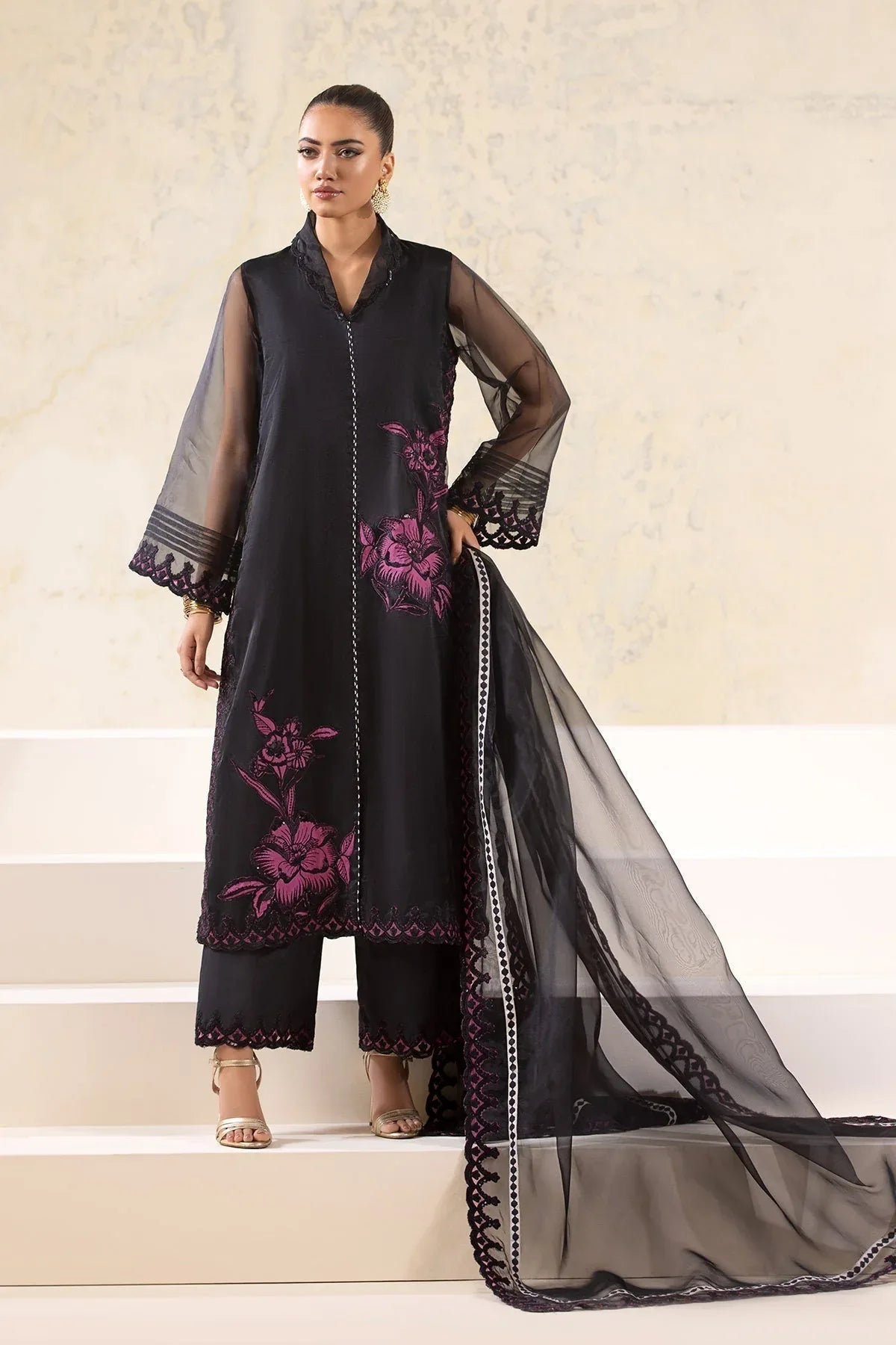Charizma | Festive Pret | CMA-4-02A - Aqsa Fabrics