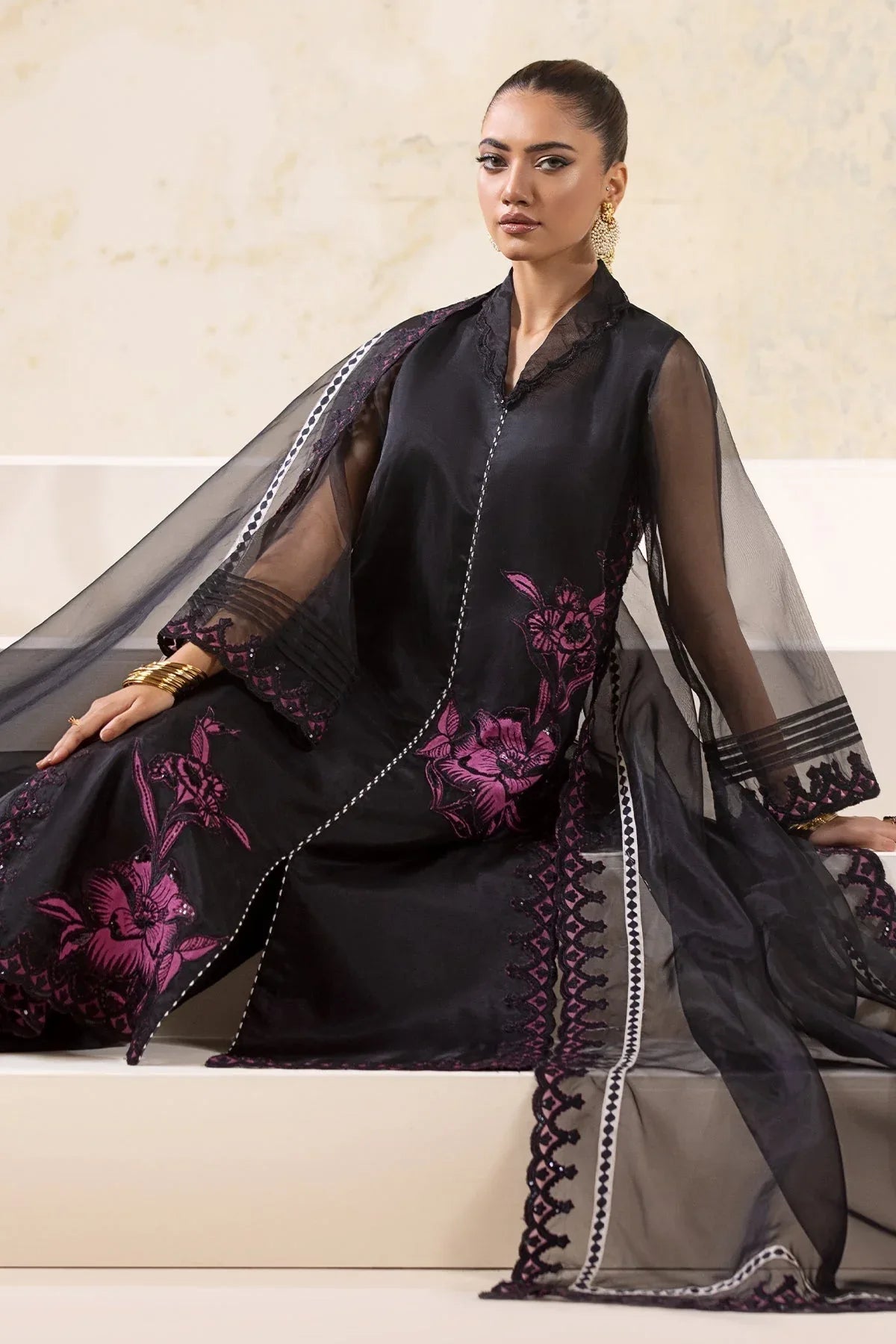 Charizma | Festive Pret | CMA-4-02A - Aqsa Fabrics