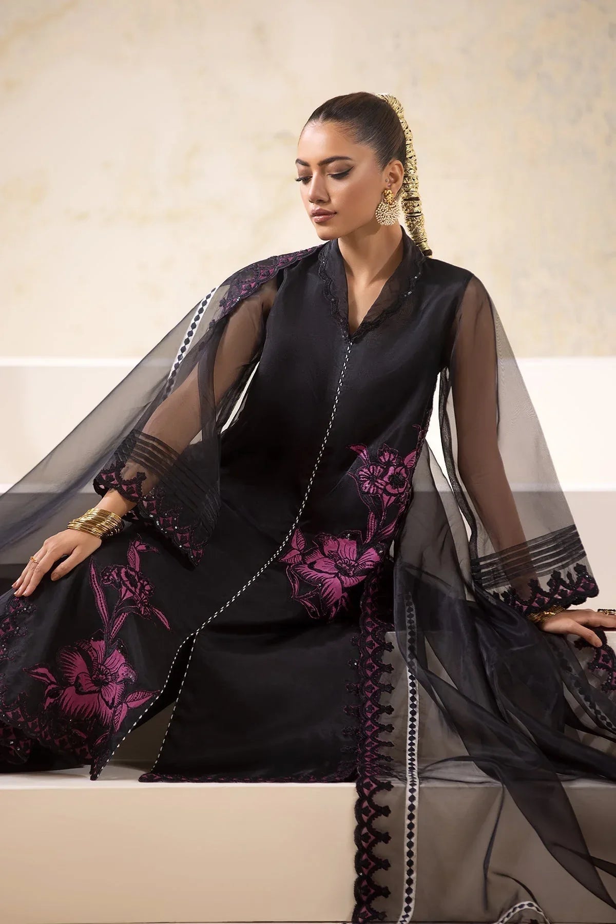 Charizma | Festive Pret | CMA-4-02A - Aqsa Fabrics