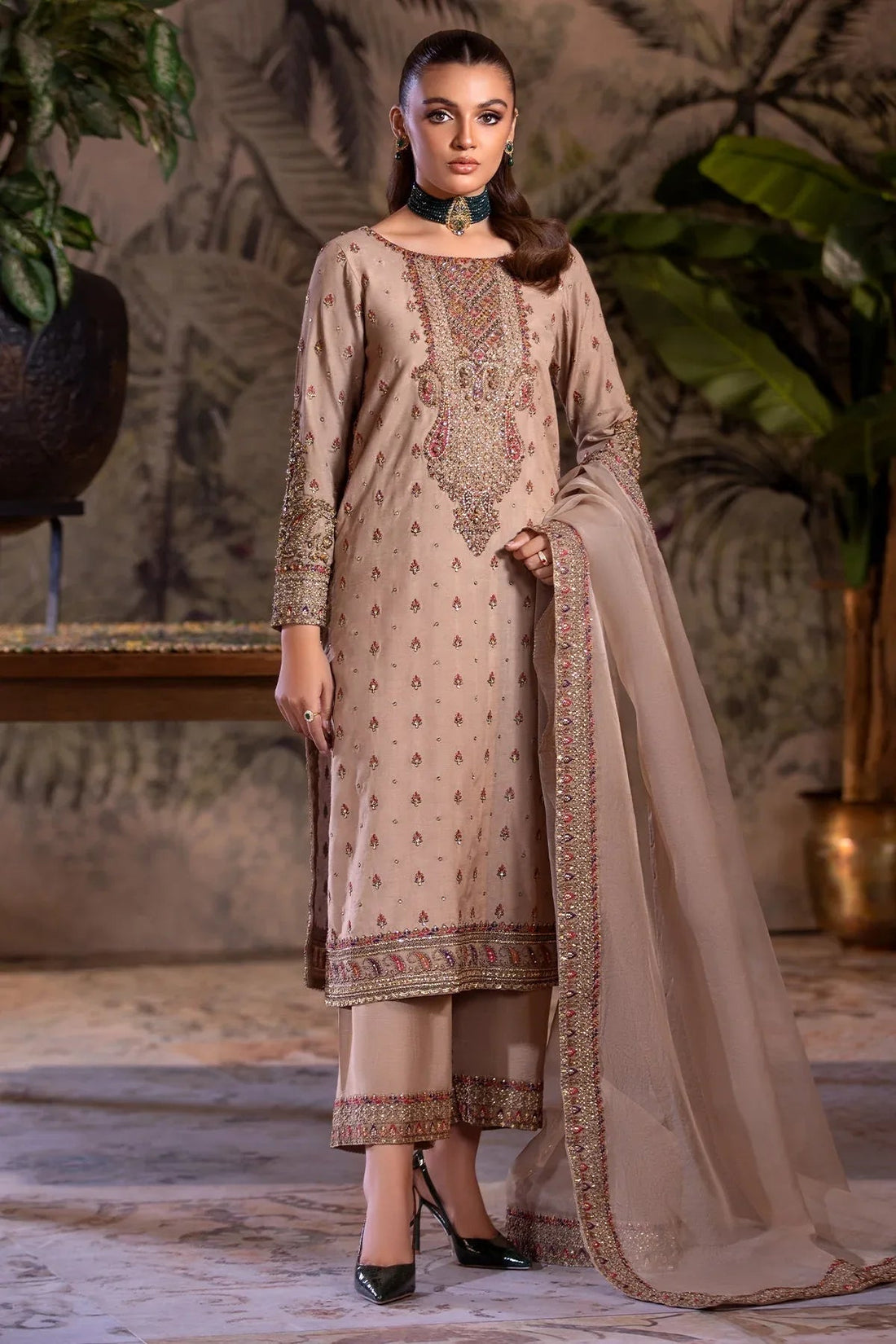 Charizma | Festive Pret | CMA-4-050 CHEKU - Aqsa Fabrics