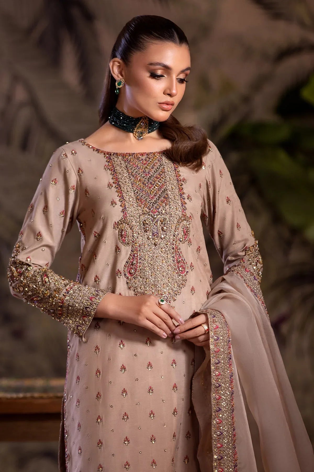 Charizma | Festive Pret | CMA-4-050 CHEKU - Aqsa Fabrics