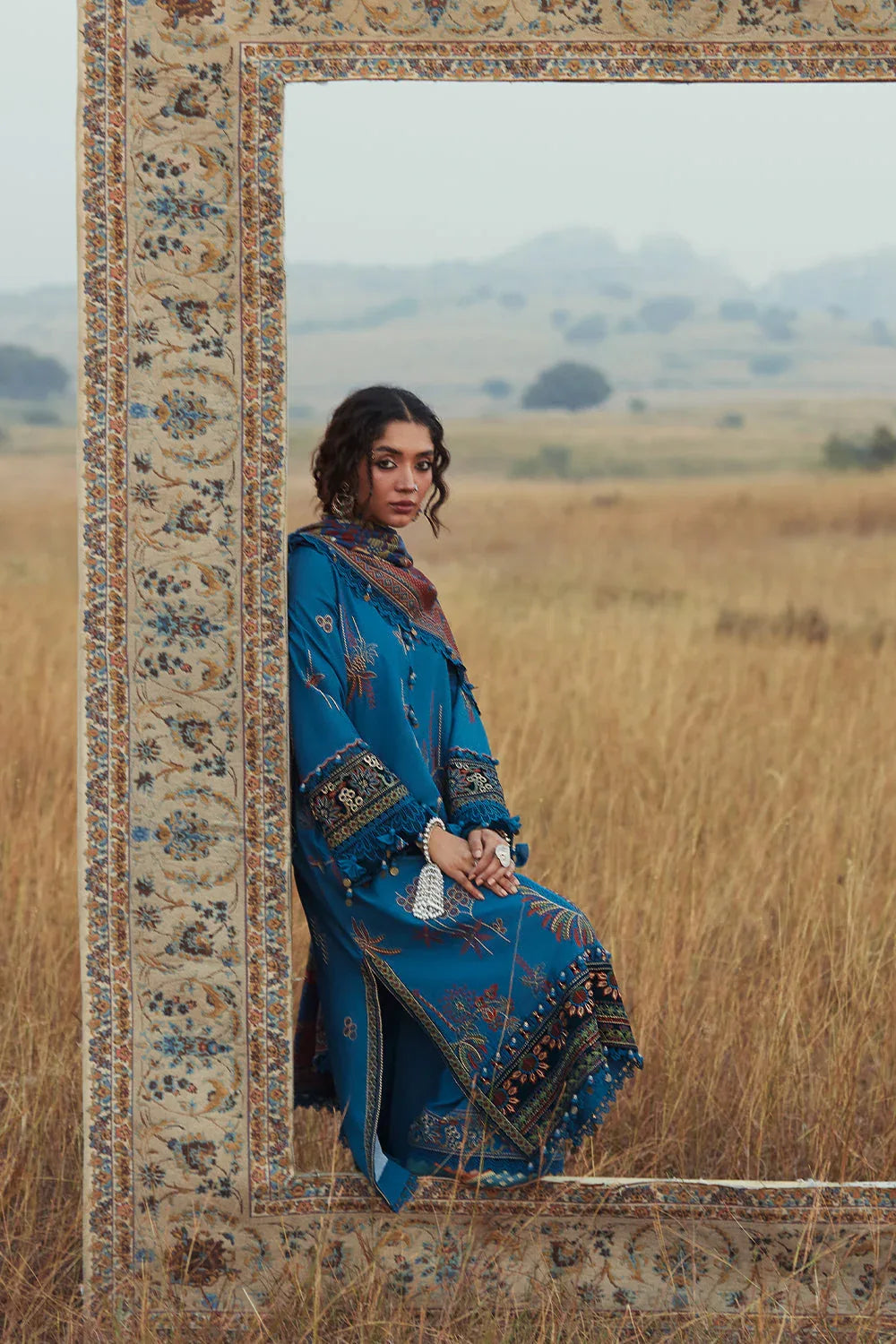 Saira Rizwan | Winter Khaddar 25 | SAHAR-SRW25-10 - Aqsa Fabrics