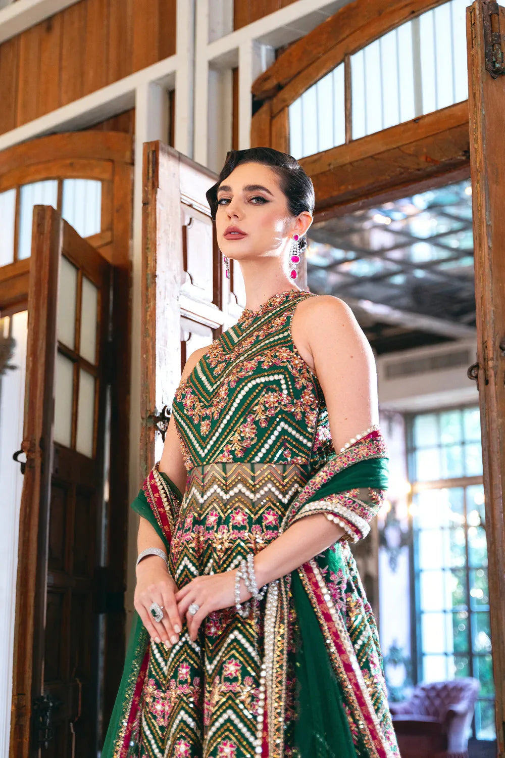 Saira Rizwan | Naqsh Festive | SRN24-06 Penelope - Aqsa Fabrics