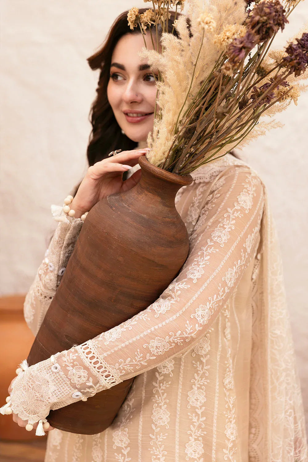 Saira Rizwan | Luxury Lawn 25 | MADONNA-SRL25-08 - Aqsa Fabrics