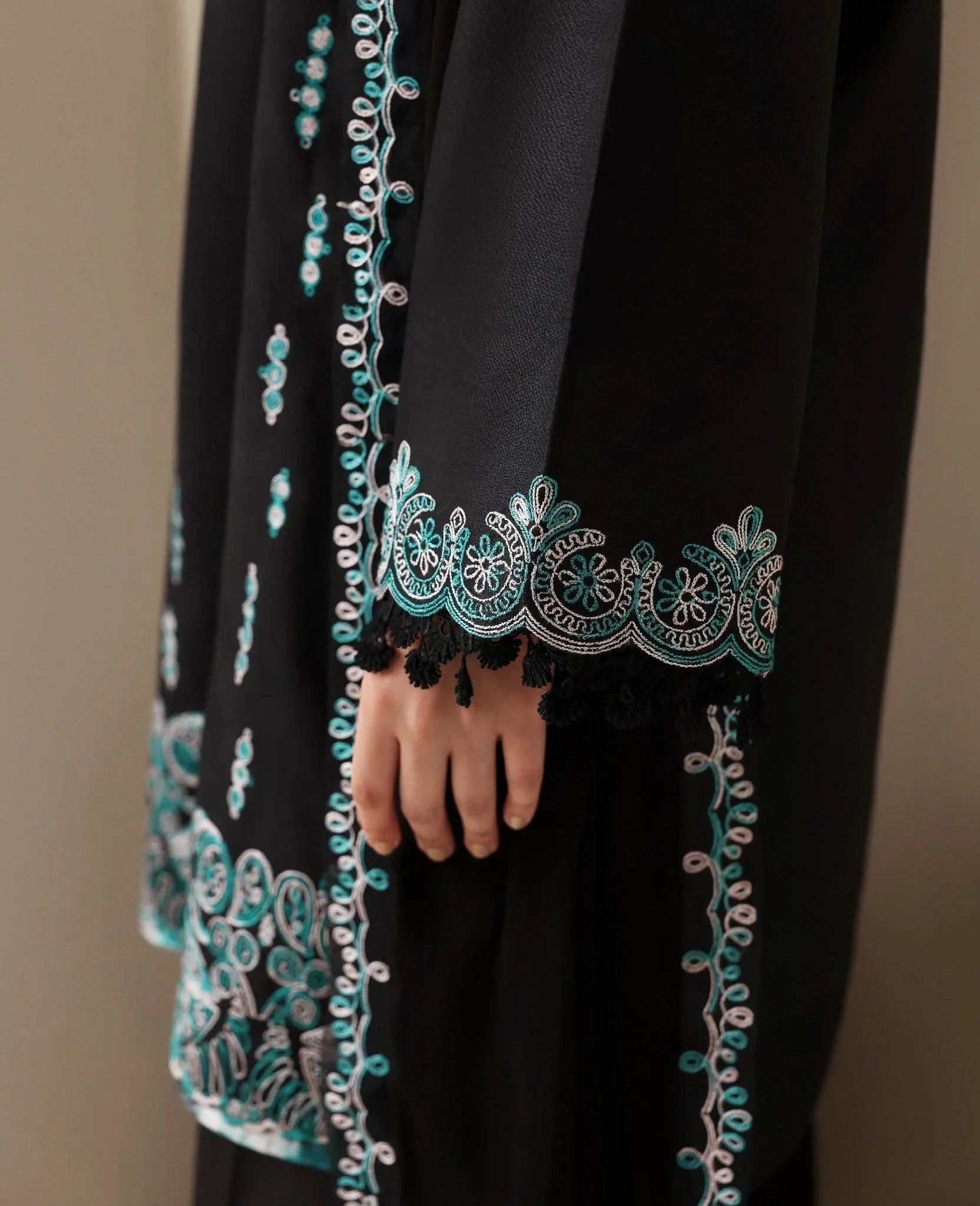 Republic Womenswear | Basics Pre Fall 25 | Noire - Aqsa Fabrics