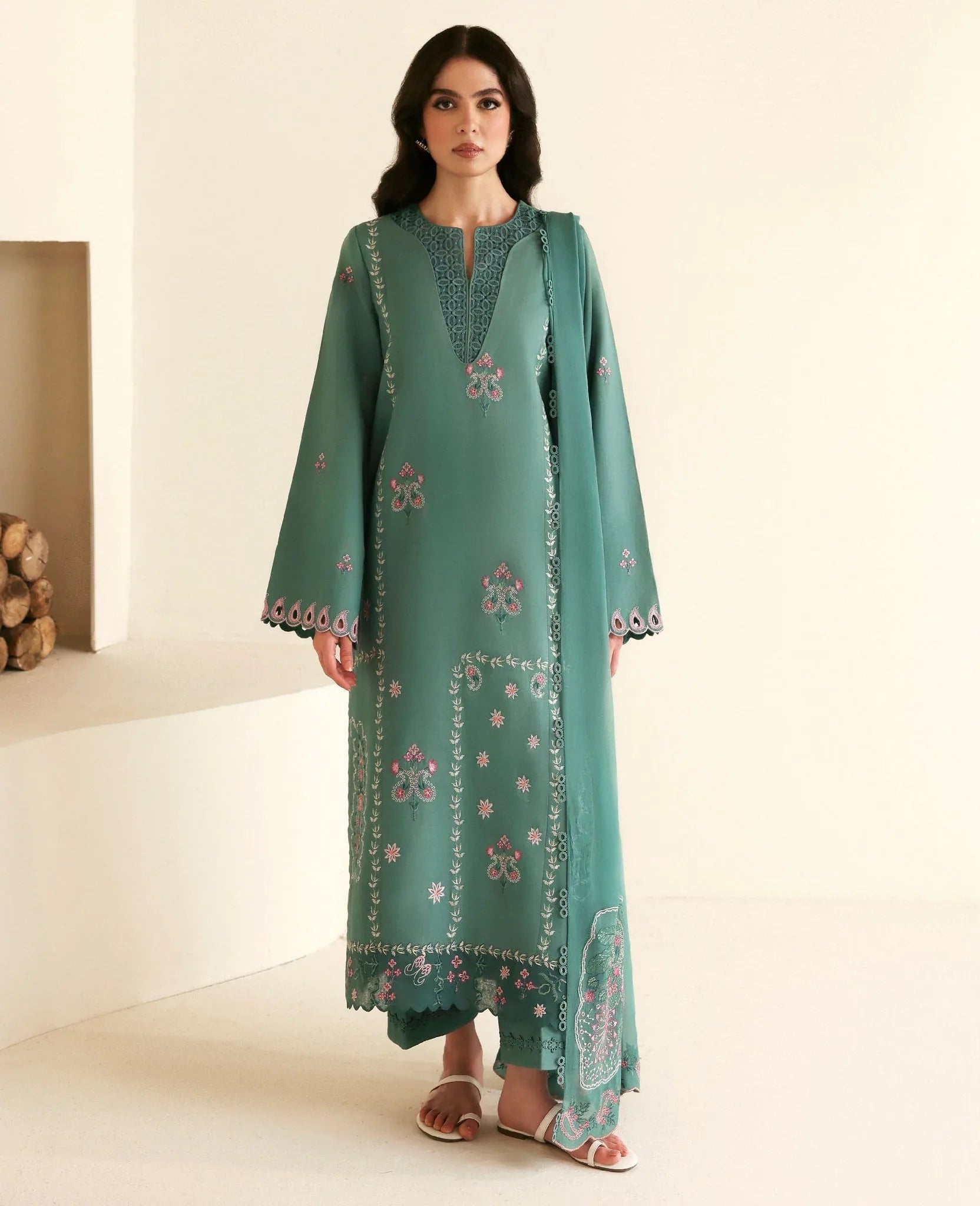 Republic Womenswear | Basics Pre Fall 25 | Solène - Aqsa Fabrics