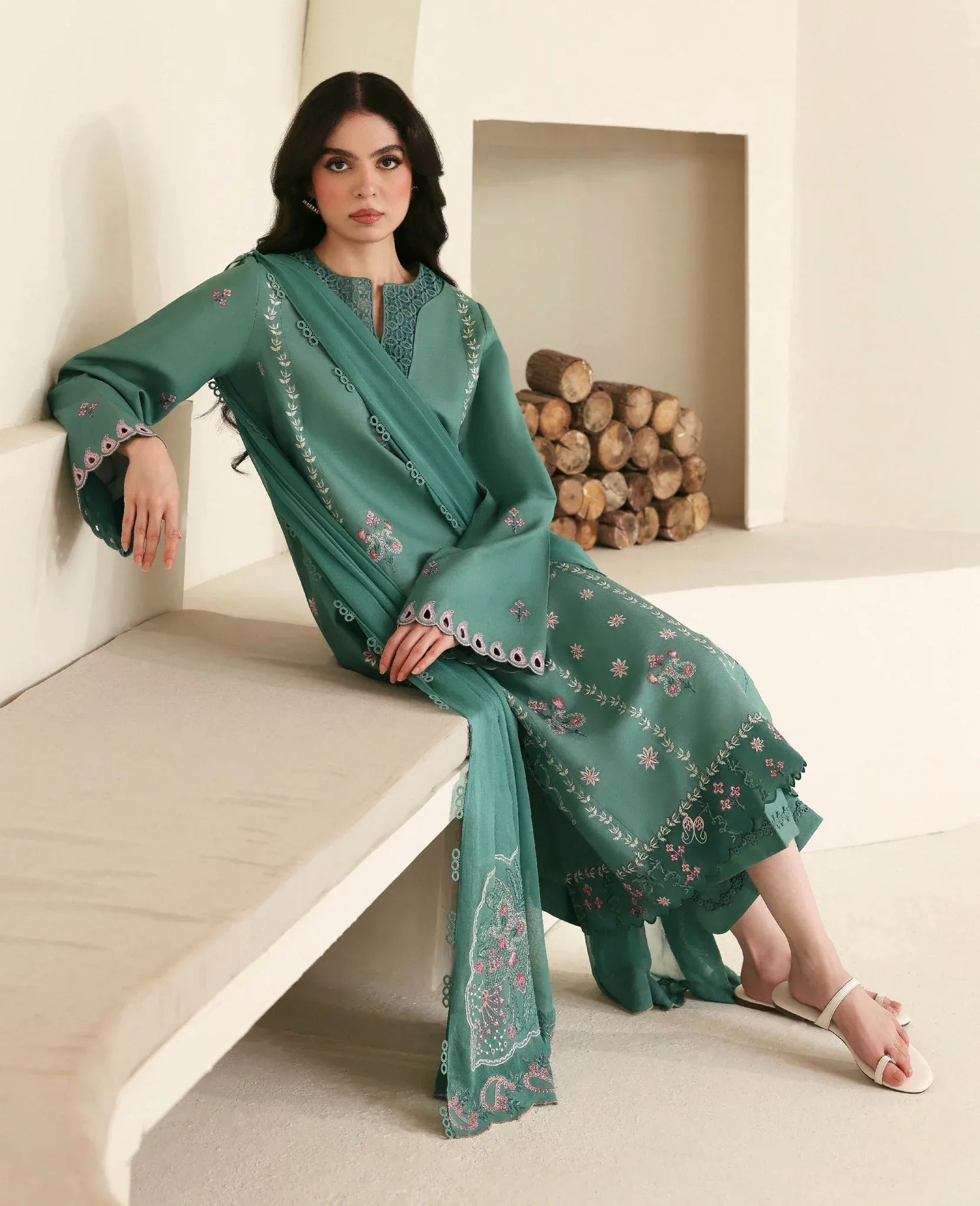 Republic Womenswear | Basics Pre Fall 25 | Solène - Aqsa Fabrics
