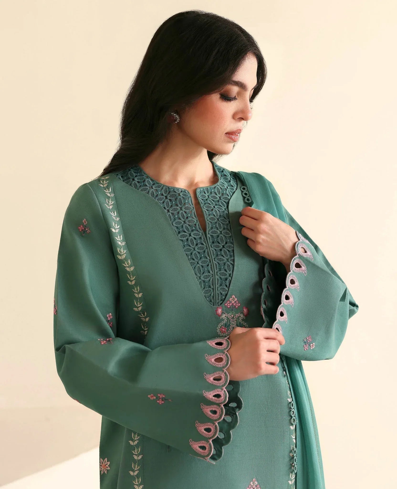 Republic Womenswear | Basics Pre Fall 25 | Solène - Aqsa Fabrics