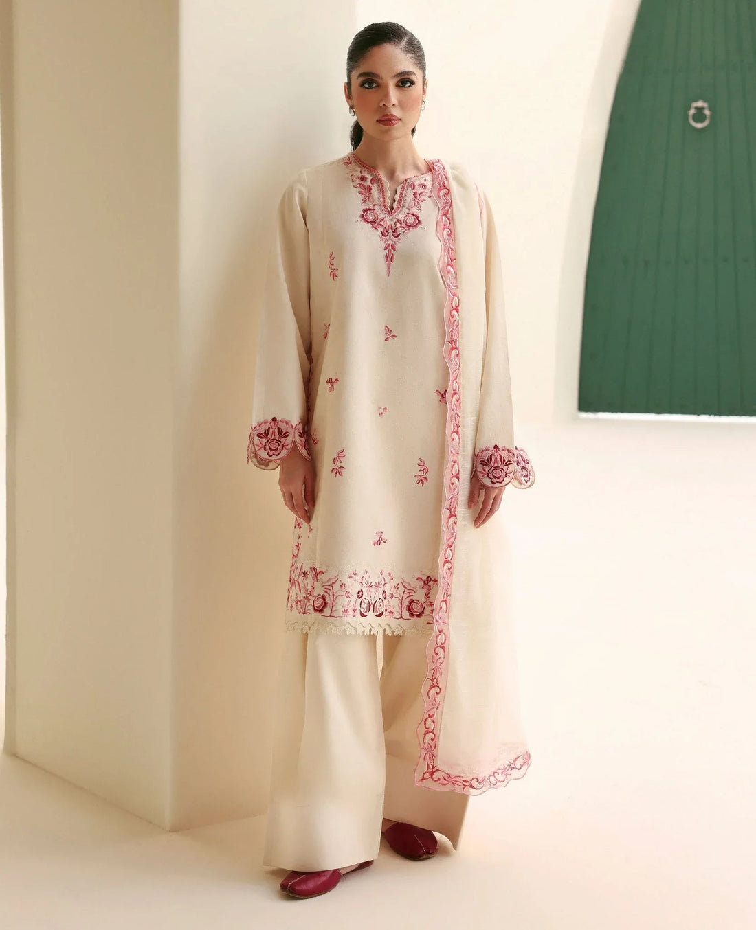 Republic Womenswear | Basics Pre Fall 25 | Camélia - Aqsa Fabrics