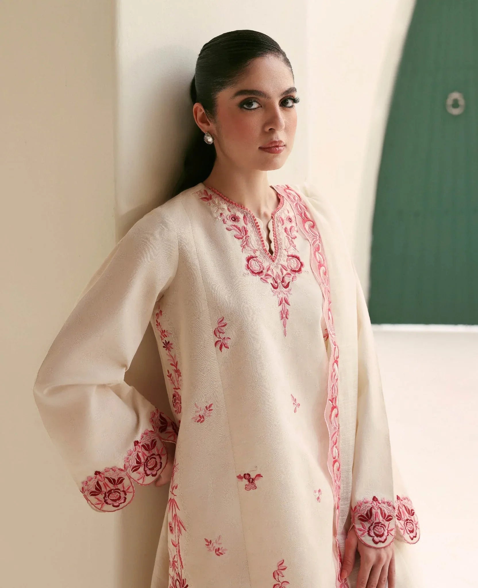 Republic Womenswear | Basics Pre Fall 25 | Camélia - Aqsa Fabrics