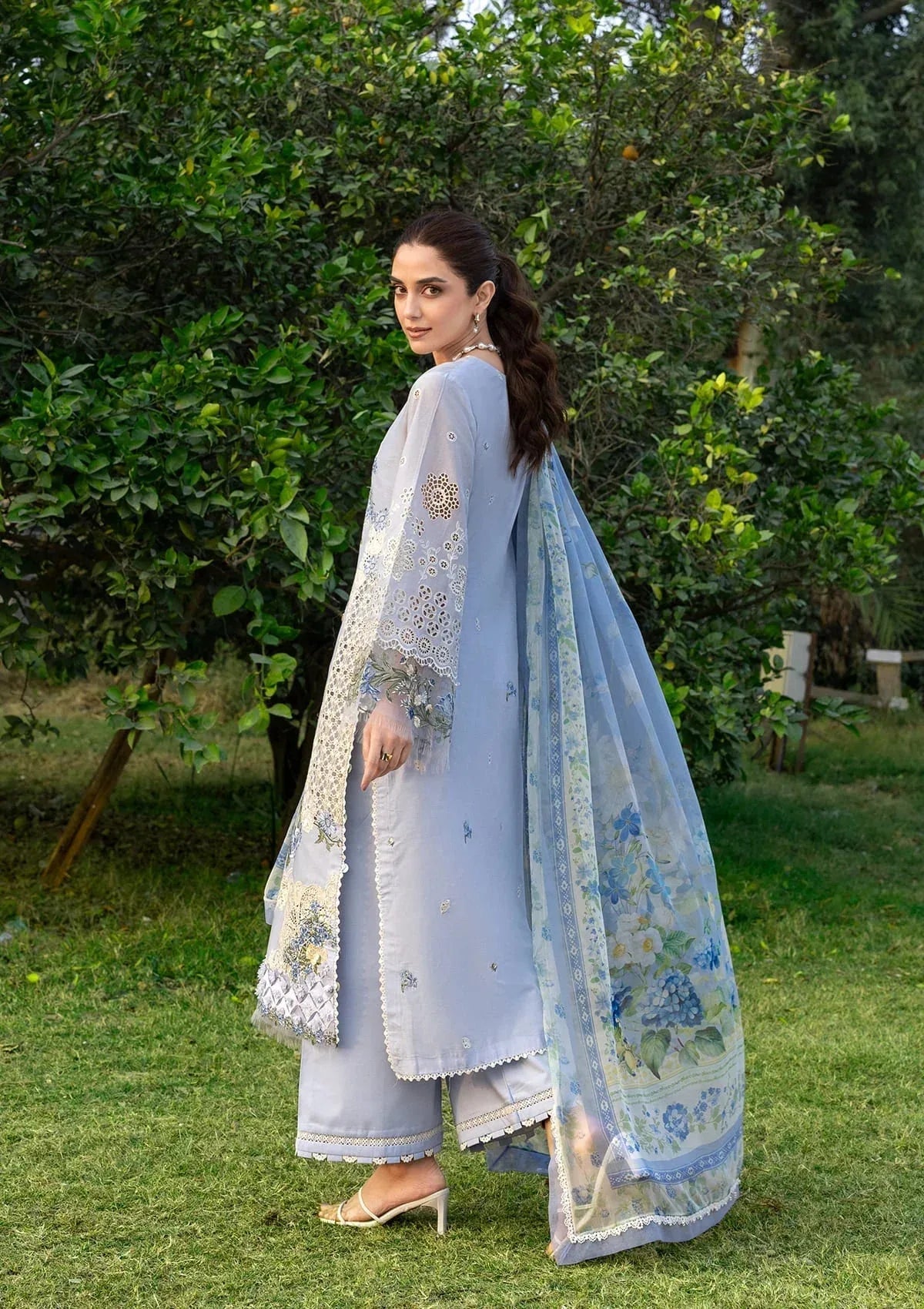 ELY-12 SKY BLISS - Aqsa Fabrics