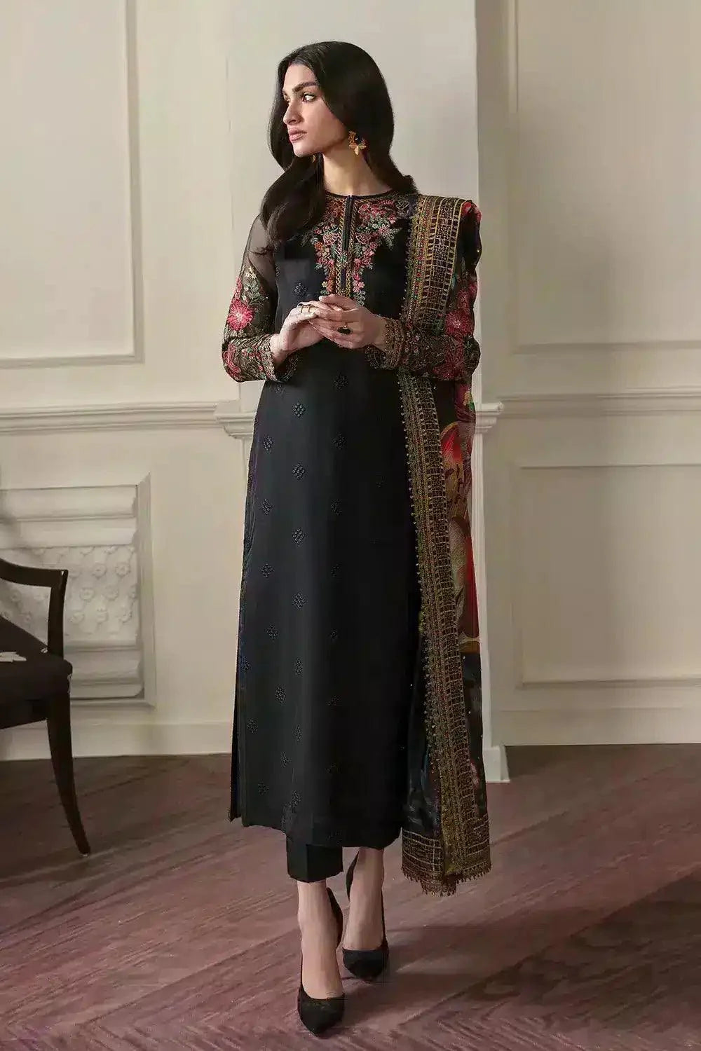 Baroque | Formals Collection | UF-290 - Aqsa Fabrics