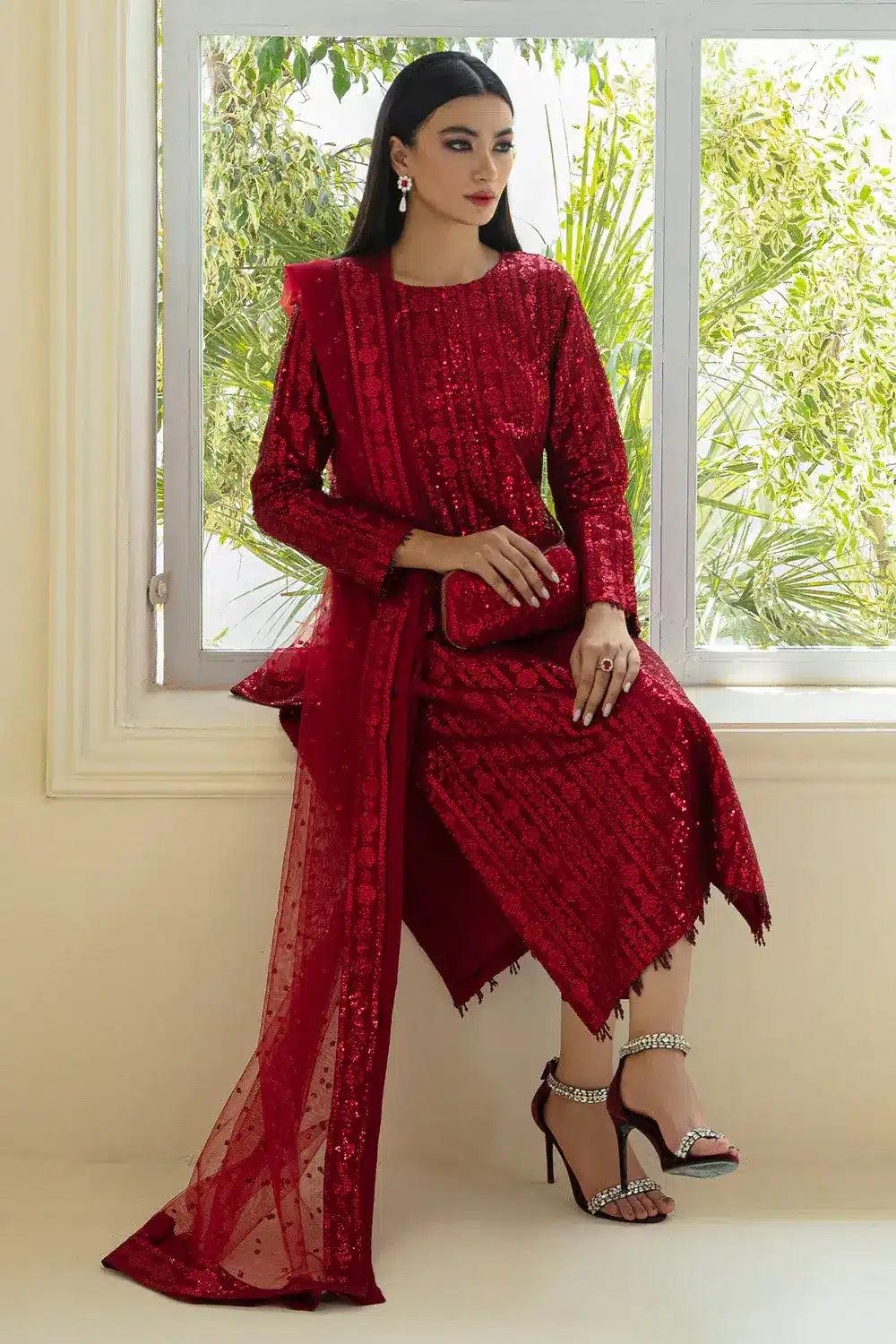 Baroque | Formals Collection | UF-385 - Aqsa Fabrics