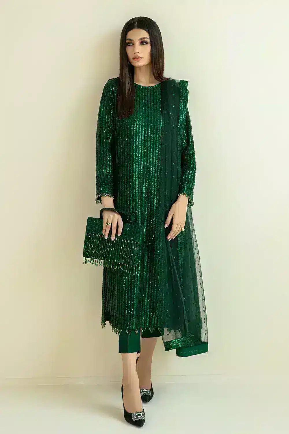 Baroque | Formals Collection | UF-386 - Aqsa Fabrics