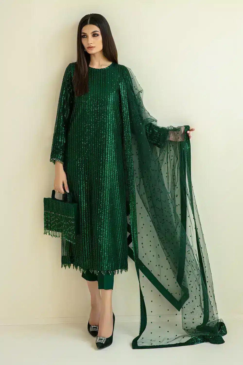 Baroque | Formals Collection | UF-386 - Aqsa Fabrics