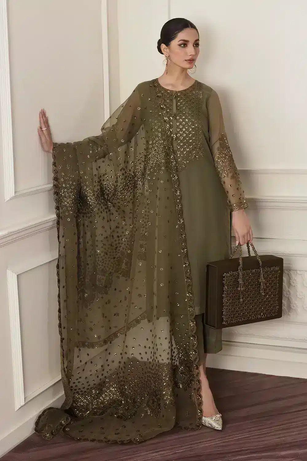 Baroque | Formals Collection | UF-295 - Aqsa Fabrics