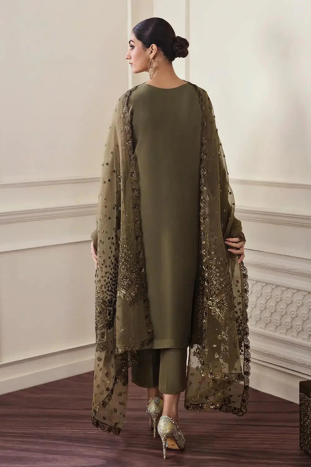 Baroque | Formals Collection | UF-295 - Aqsa Fabrics