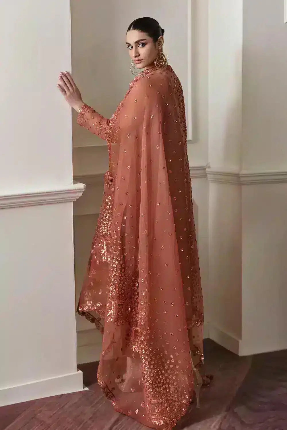 Baroque | Formals Collection | UF-296 - Aqsa Fabrics