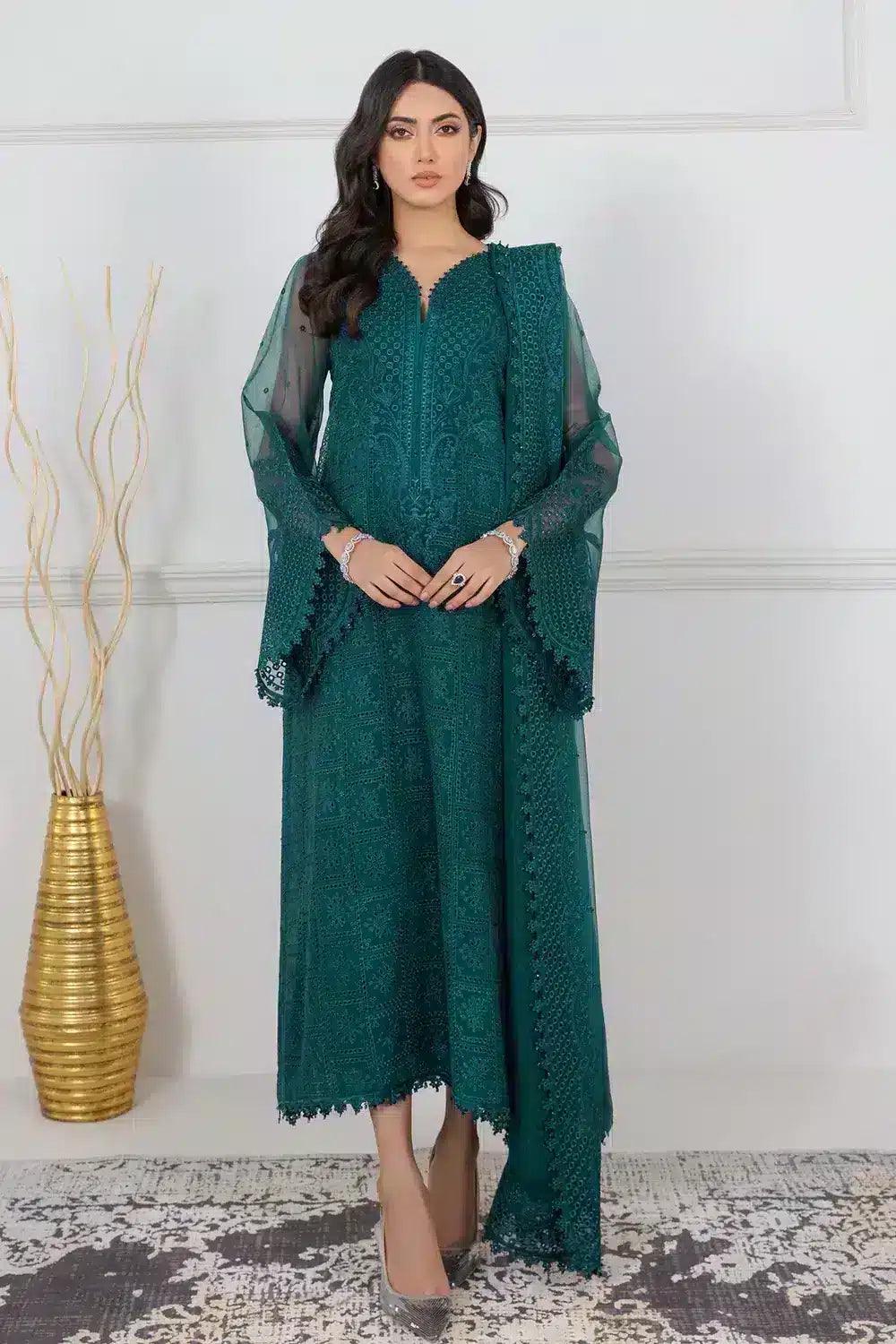 Baroque | Formals Collection | UF-338 - Aqsa Fabrics